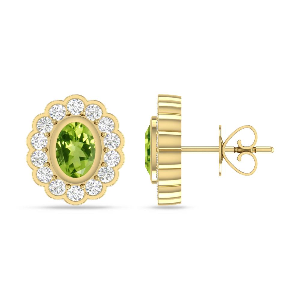 Yellow Gold - Peridot